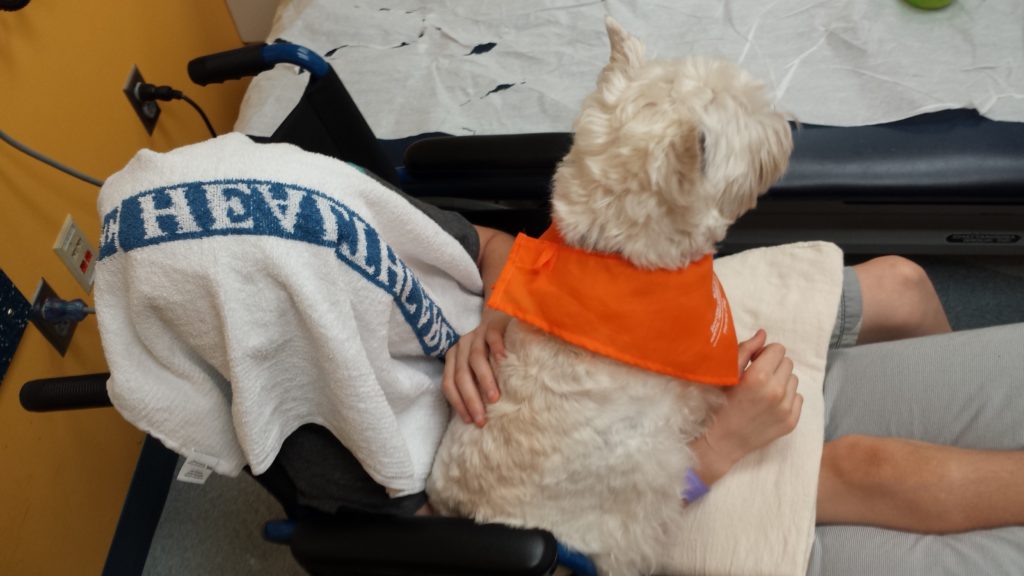 kalvin with dog 3 june 8th