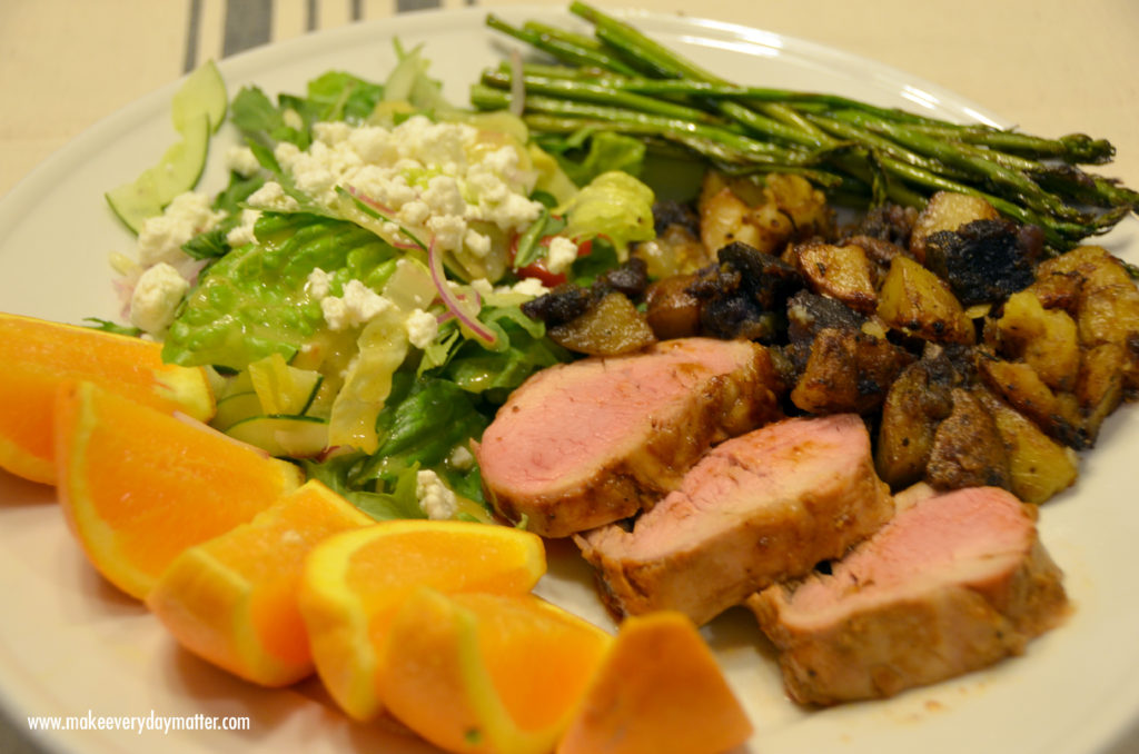 Rosemary Potato on plate watermark