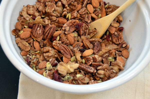 Cinnamon Spice Trail Mix instructions pic 1
