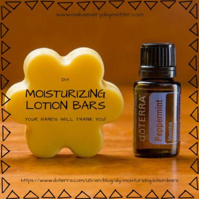 DIY Moisturizing Lotion Bars- doTERRA